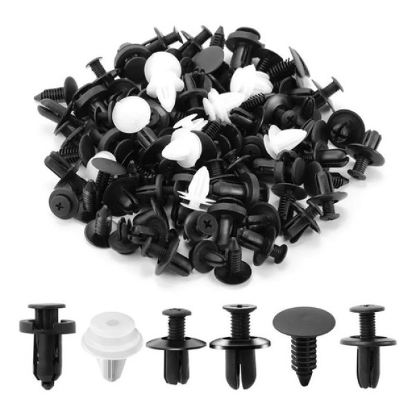 Kit Travas Presilhas Grampos Parachoque Parabarro Universal 