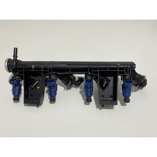 Flauta Injeção Bico Injetor Peugeot 208 1.6 2017