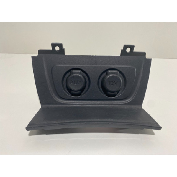 Acabamento Tomada 12v Usb Aux Citroen C4 Lounge 2.0 2013 14