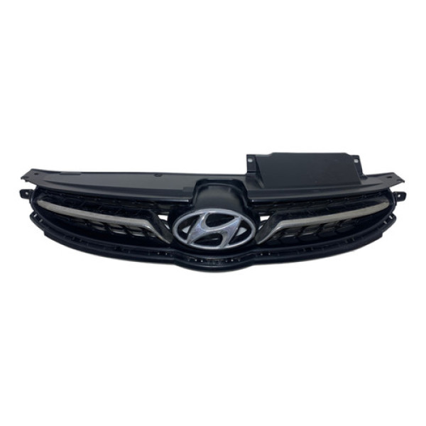 Grade Parachoque Dianteiro Hyundai Elantra 2012 Com Detalhe